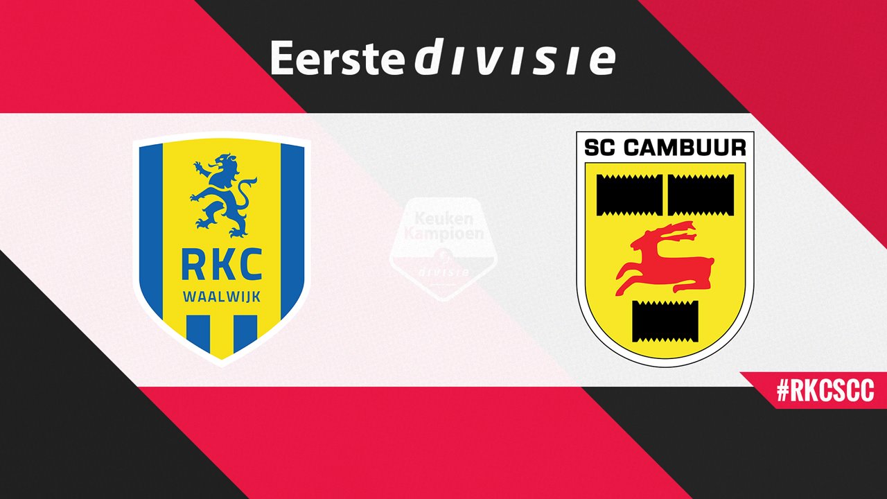 RKC Waalwijk vs SC Cambuur poster