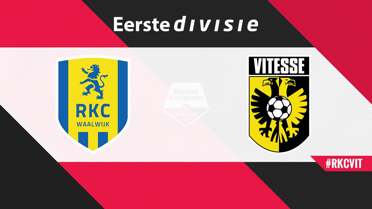 RKC Waalwijk vs Vitesse poster