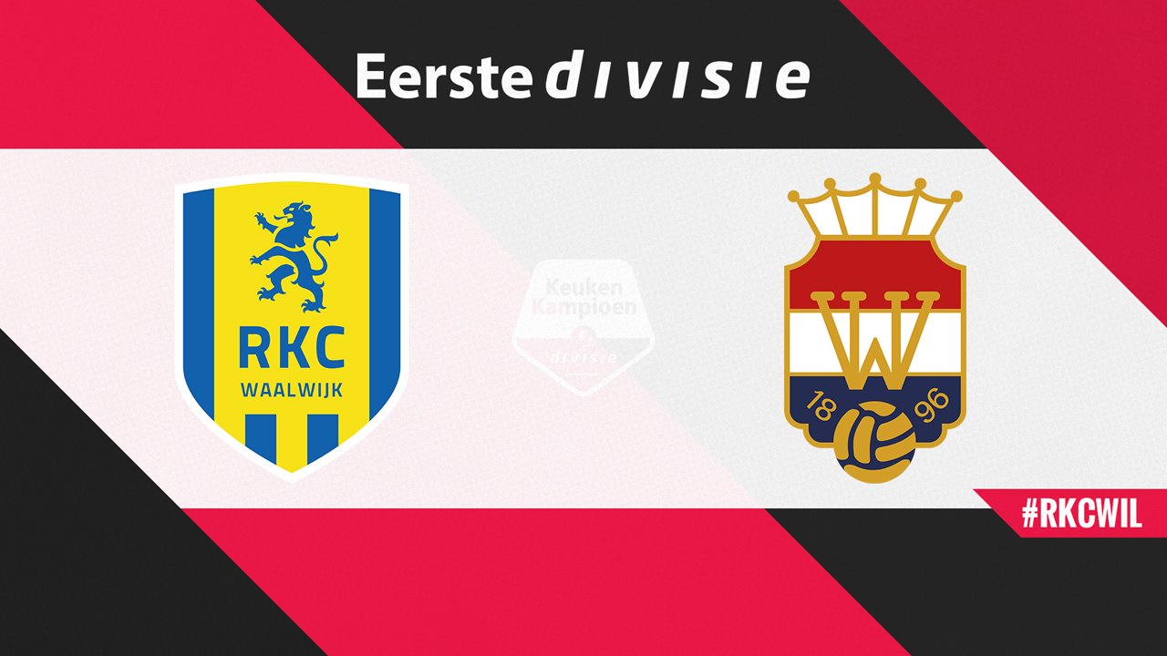 RKC Waalwijk vs Willem II poster