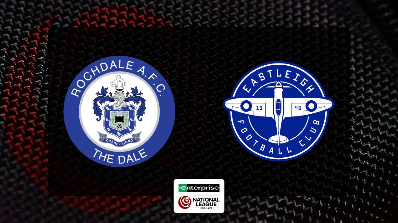 Rochdale vs Eastleigh poster