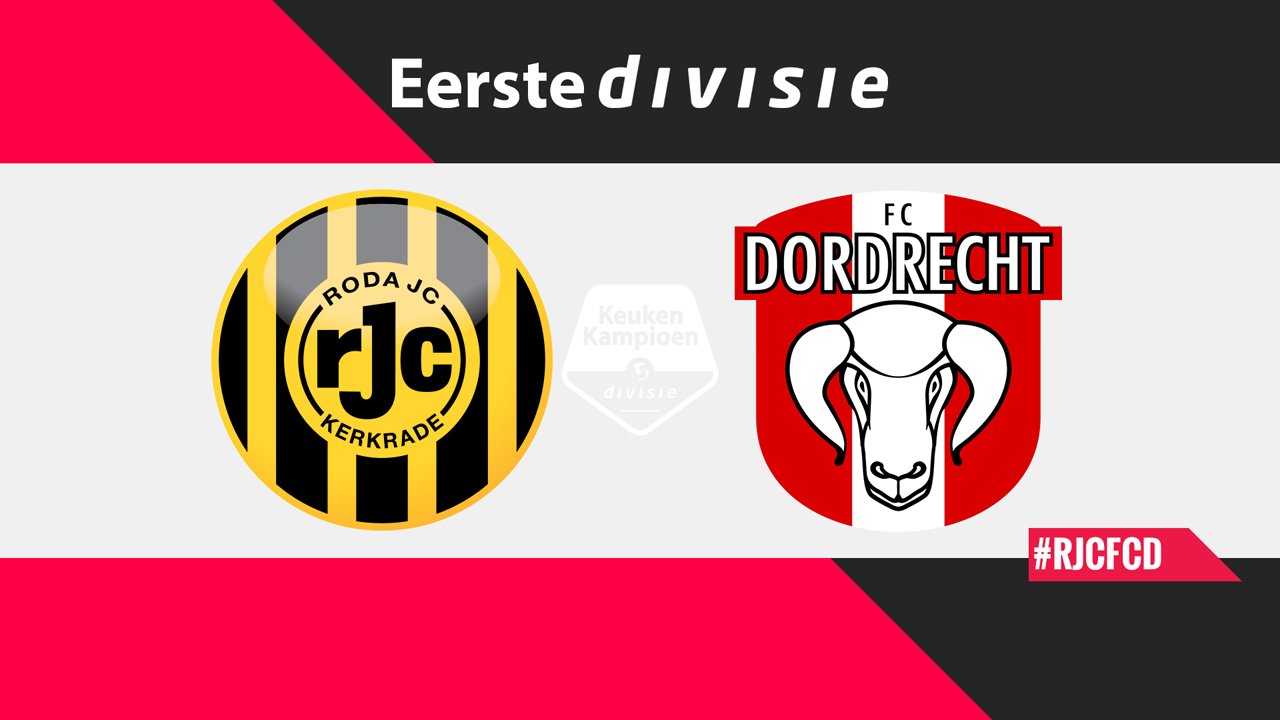 Roda JC vs FC Dordrecht poster Roda JC vs FC Dordrecht poster