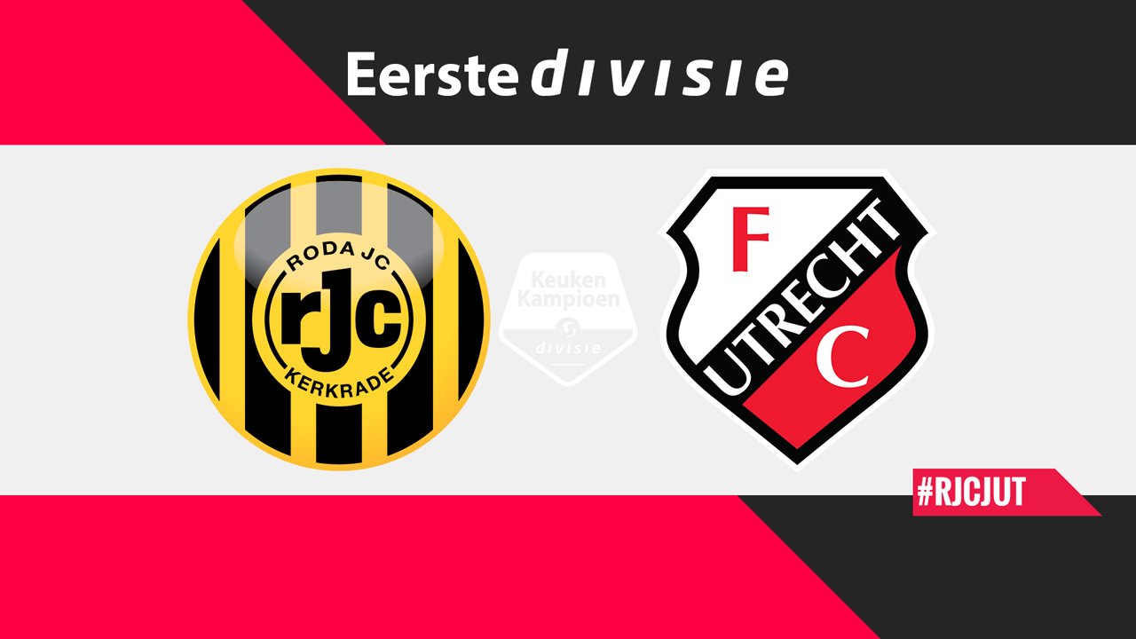 Roda JC vs Jong Utrecht poster