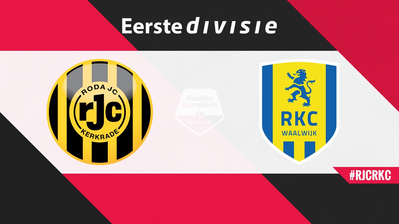 Roda JC vs RKC Waalwijk poster