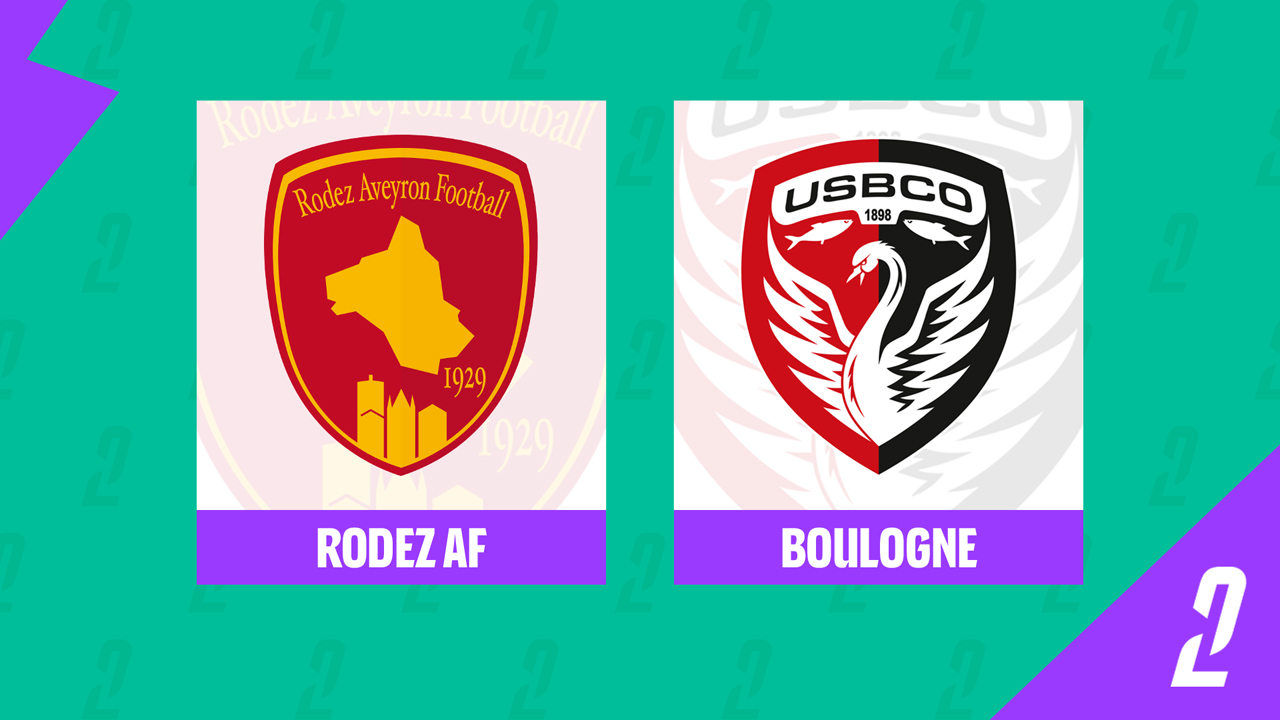 Rodez AF vs Boulogne poster