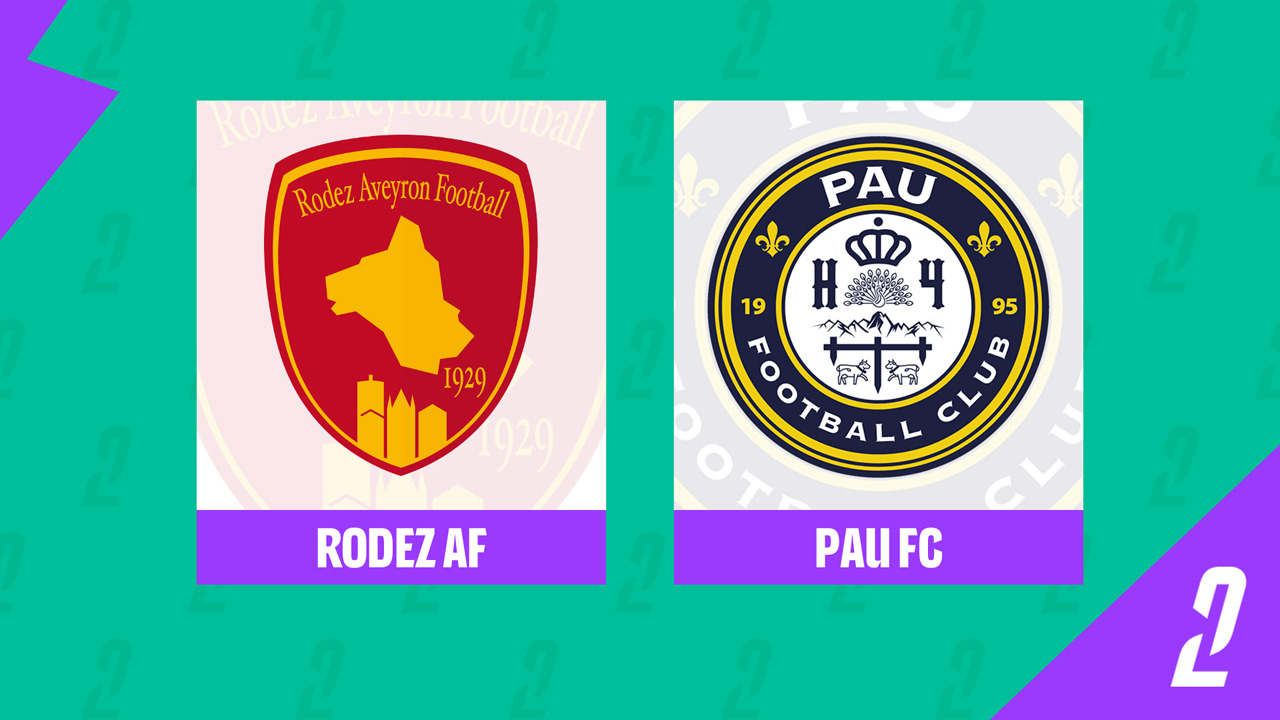 Rodez AF vs Pau FC poster