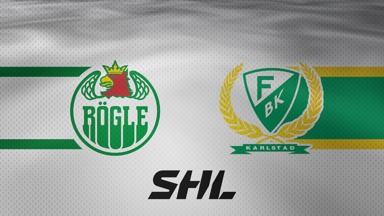Rögle BK vs Färjestad BK poster Rögle BK vs Färjestad BK poster