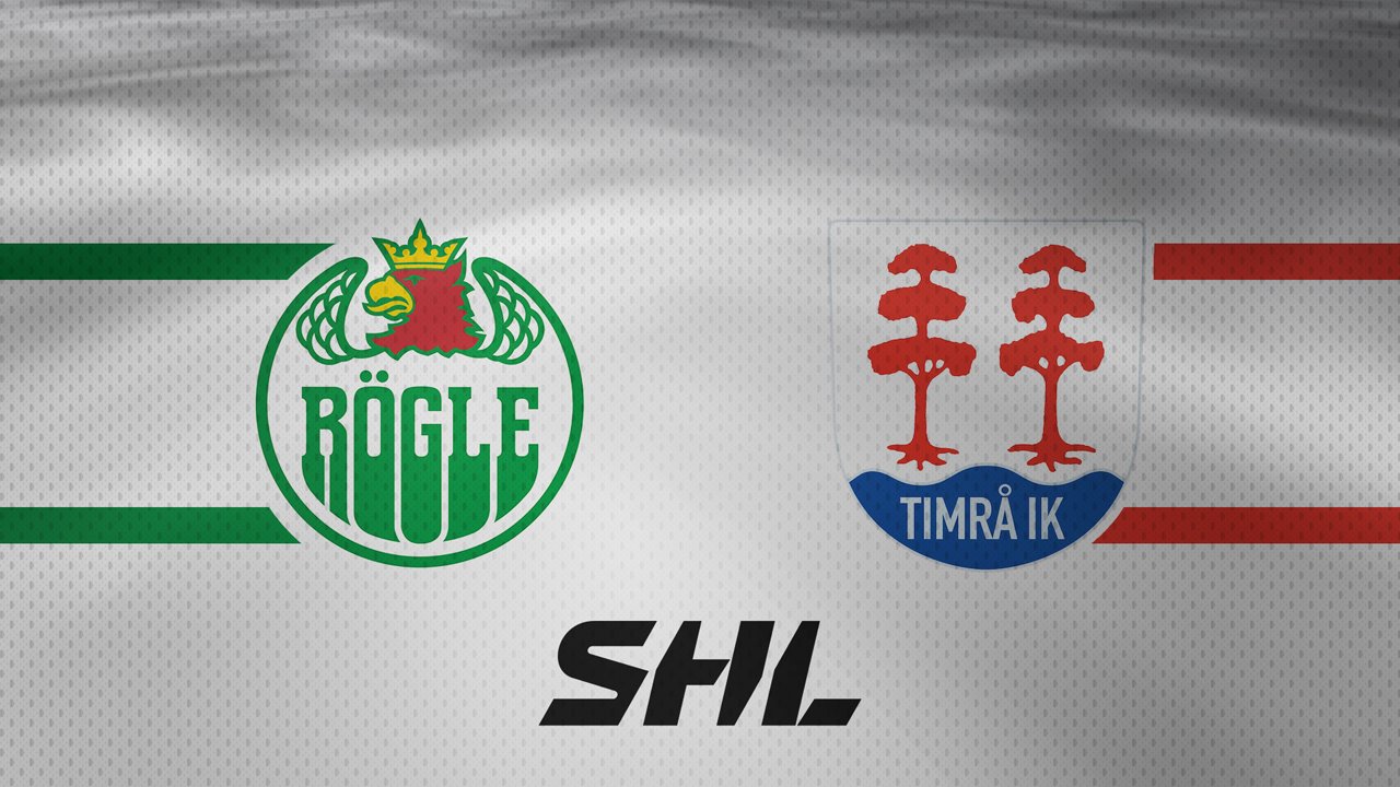 Rögle BK vs Timrå IK poster