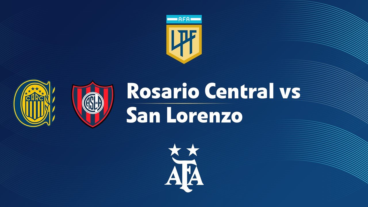 Rosario Central vs San Lorenzo poster