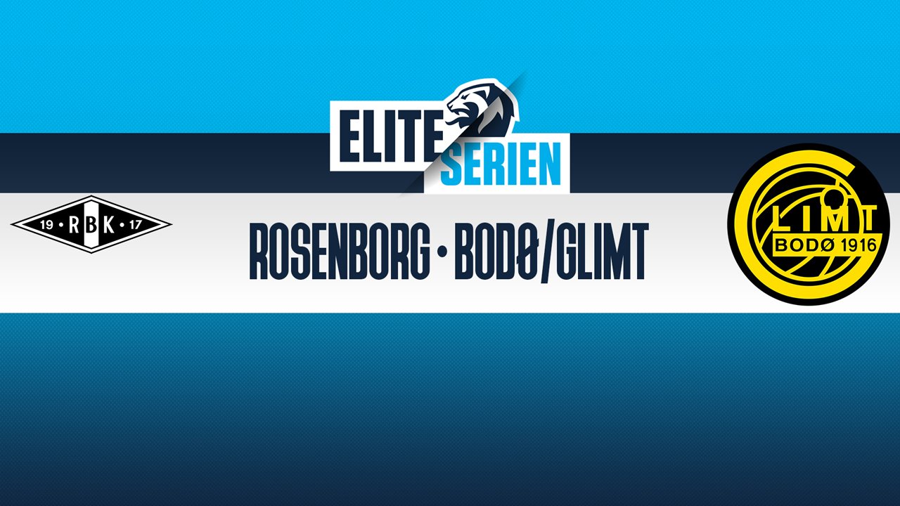Rosenborg vs Bodø/Glimt poster