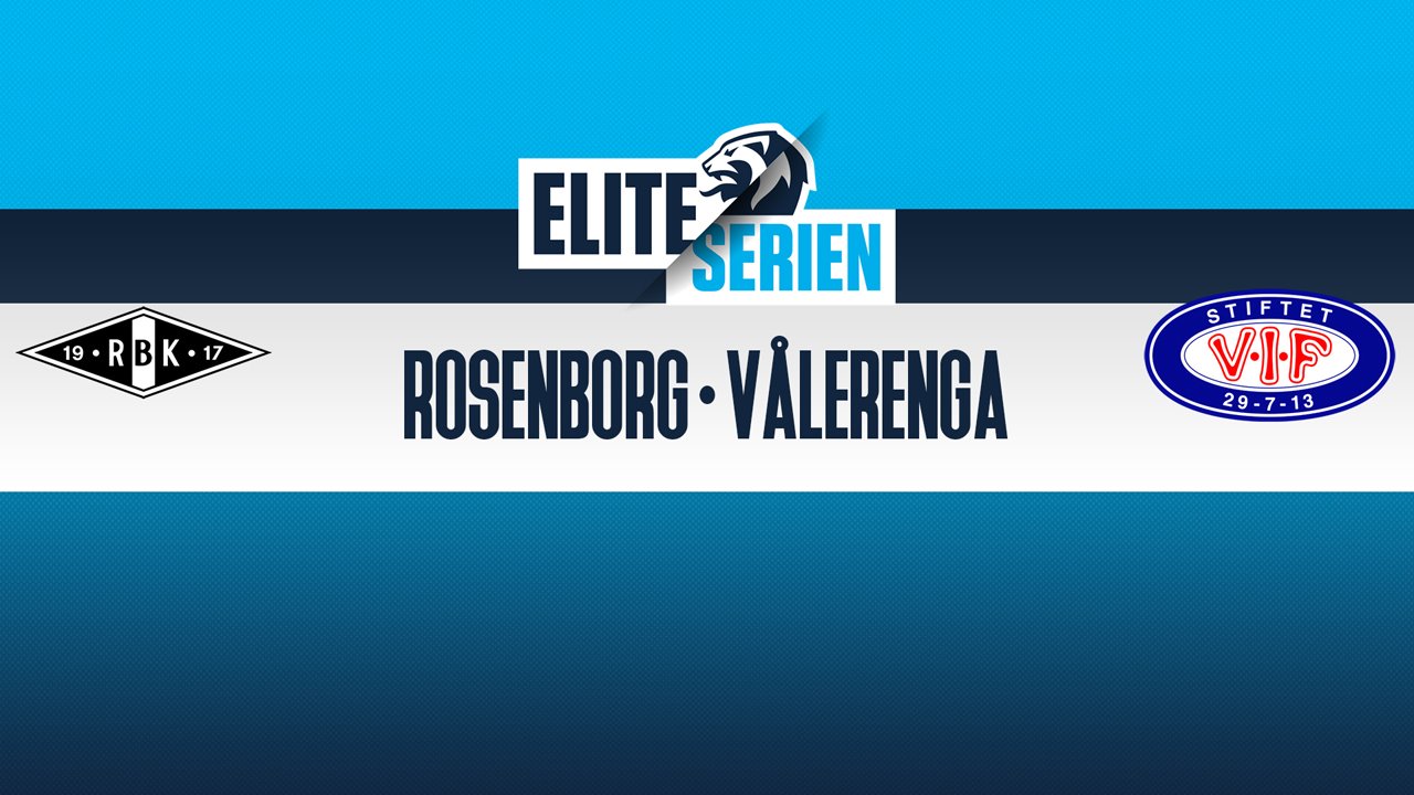 Rosenborg vs Vålerenga poster
