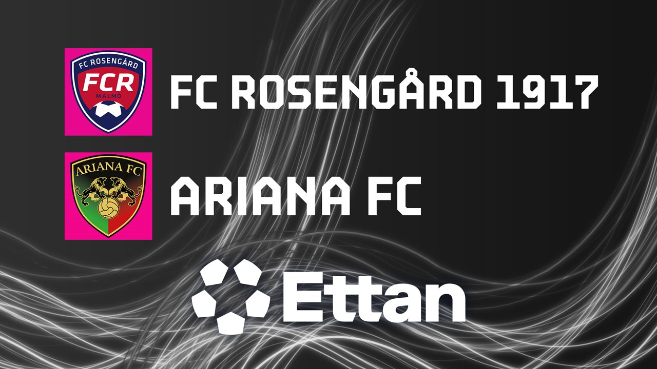 Rosengård vs Ariana poster