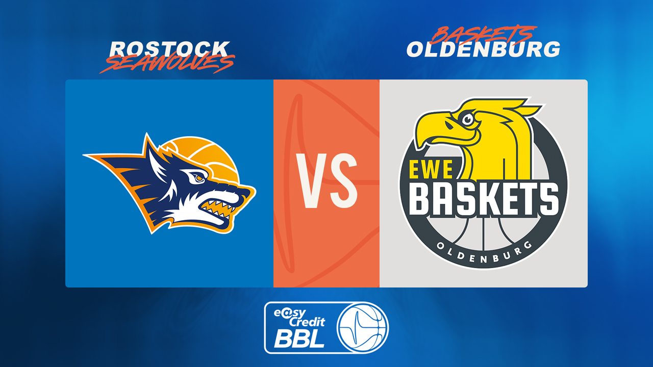 Rostock Seawolves vs Baskets Oldenburg poster
