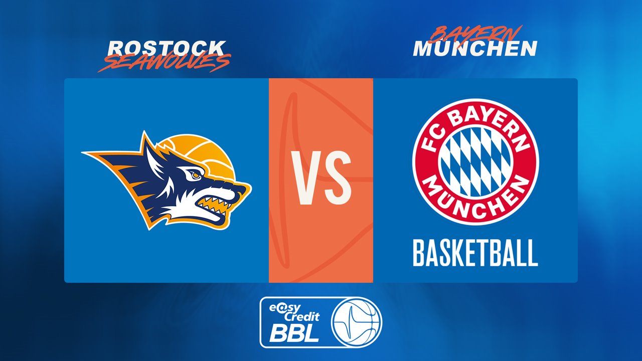 Rostock Seawolves vs Bayern München Basketball poster