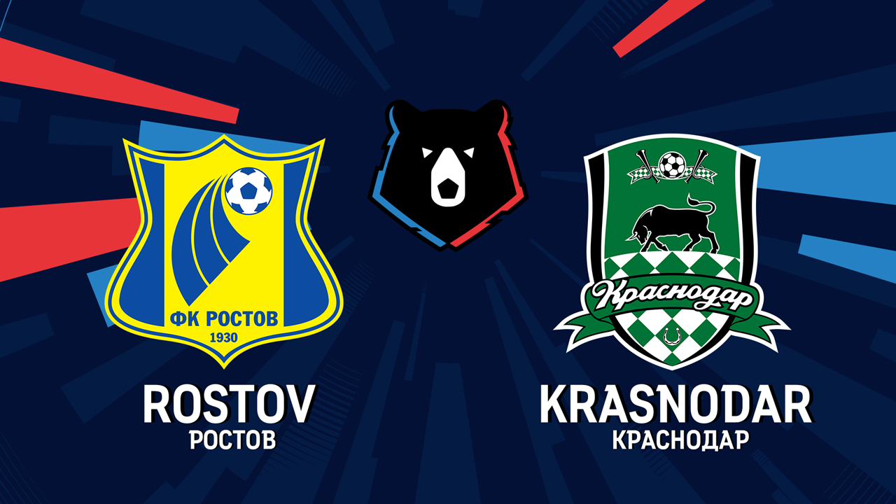 Rostov vs Krasnodar poster Rostov vs Krasnodar poster