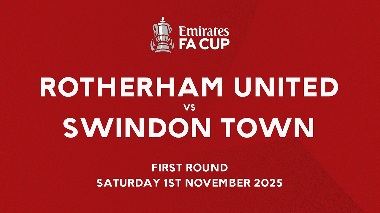 Rotherham United vs Swindon Town poster