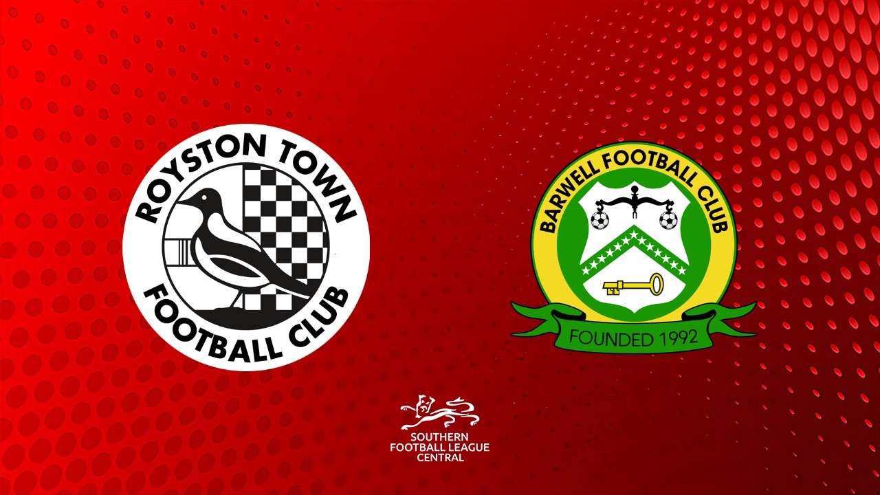 Royston Town vs Barwell poster Royston Town vs Barwell poster