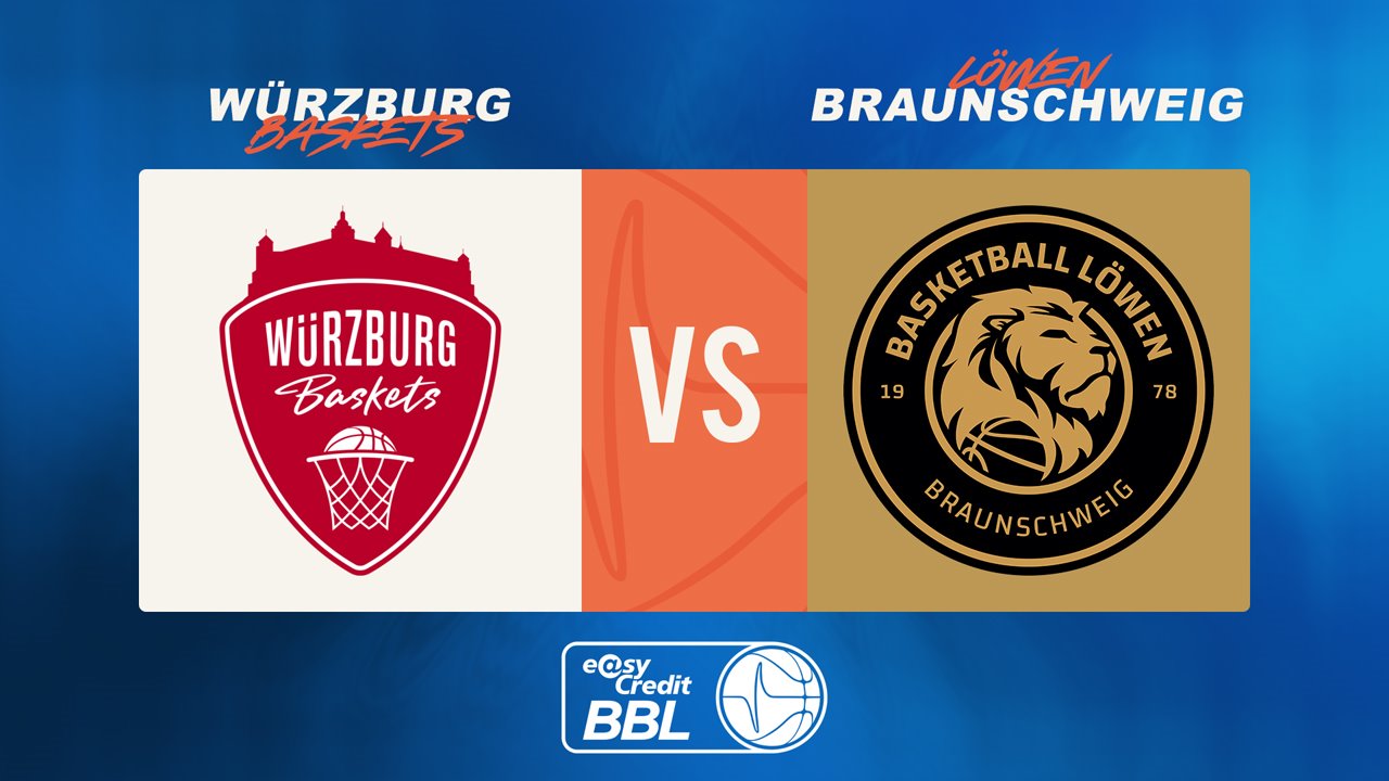 s.Oliver Würzburg vs Braunschweig poster
