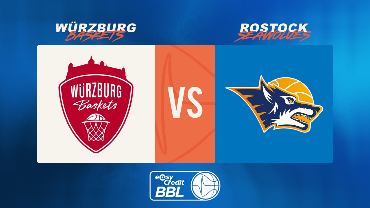 s.Oliver Würzburg vs Rostock Seawolves poster