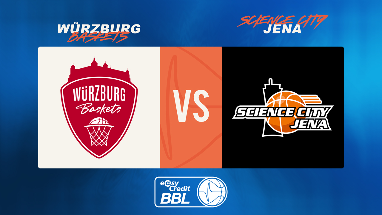 s.Oliver Würzburg vs Science City Jena poster