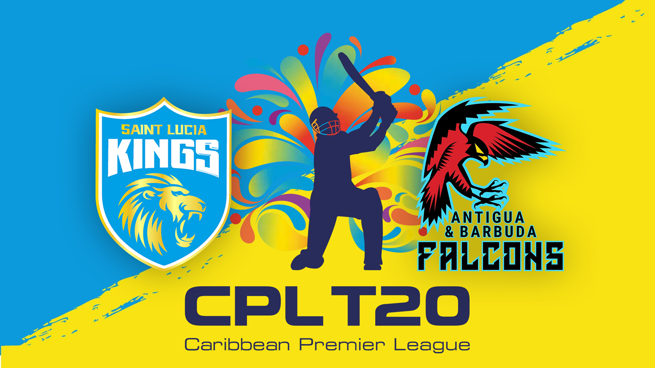 Saint Lucia Kings vs Antigua and Barbuda Falcons poster