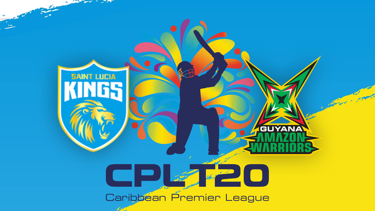 Saint Lucia Kings vs Guyana Amazon Warriors poster