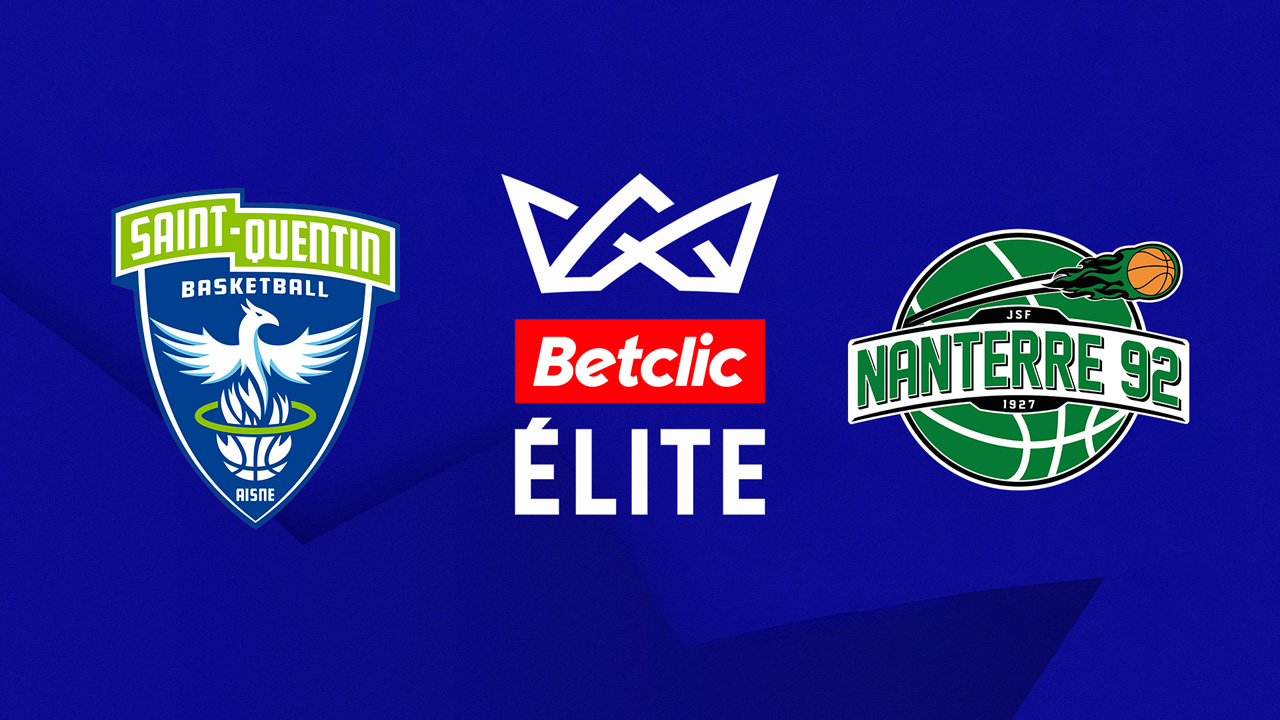 Saint-Quentin Basket-Ball vs Nanterre poster