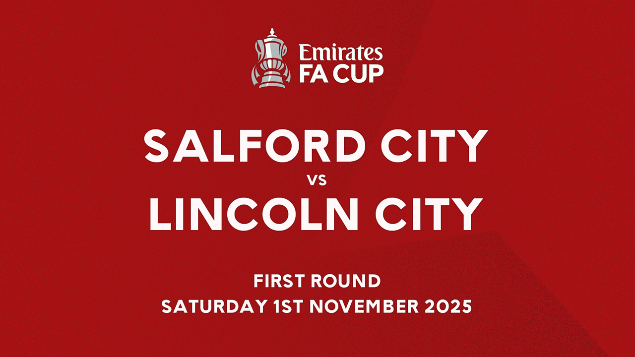 Salford City vs Lincoln City poster
