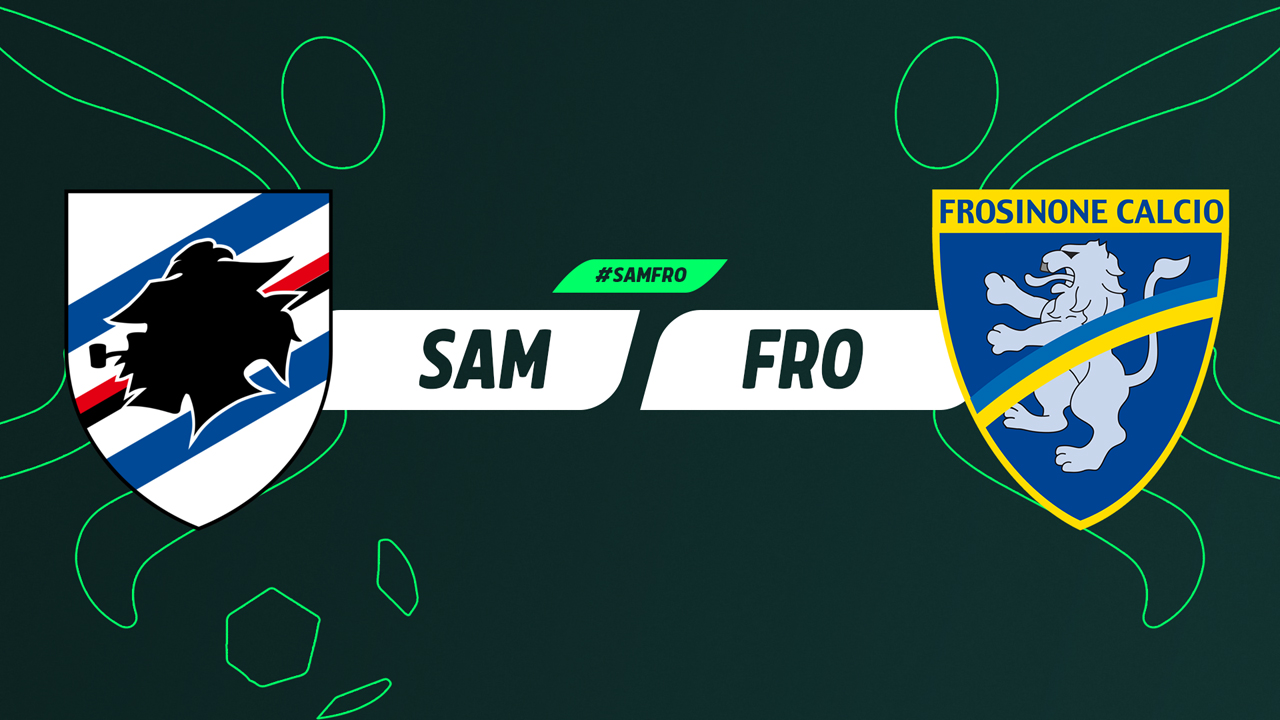 Sampdoria vs Frosinone poster