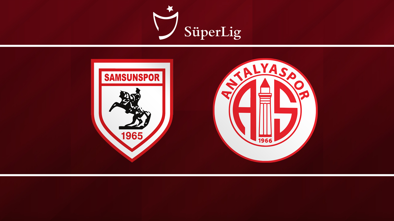 Samsunspor vs Antalyaspor poster