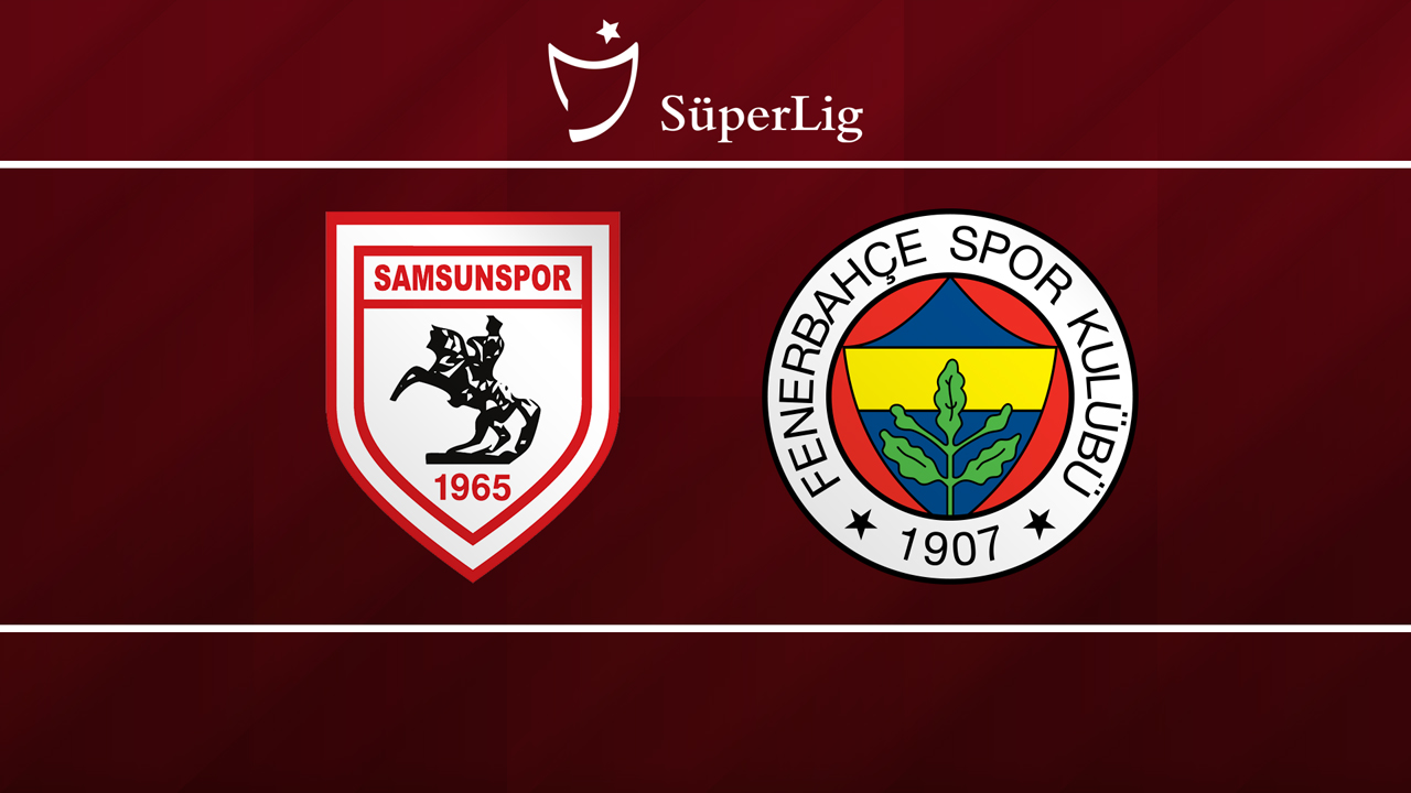 Samsunspor vs Fenerbahçe poster
