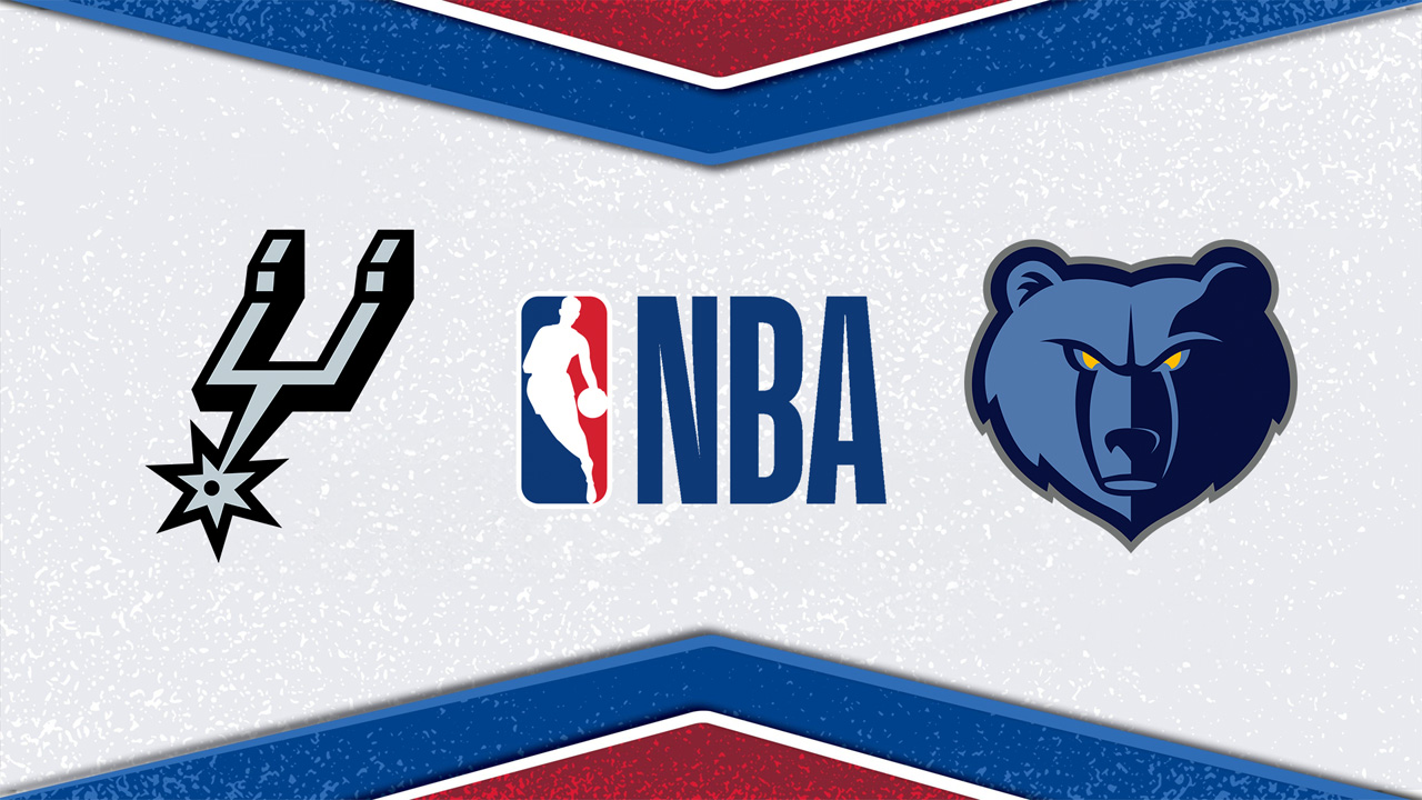 San Antonio Spurs vs Memphis Grizzlies poster