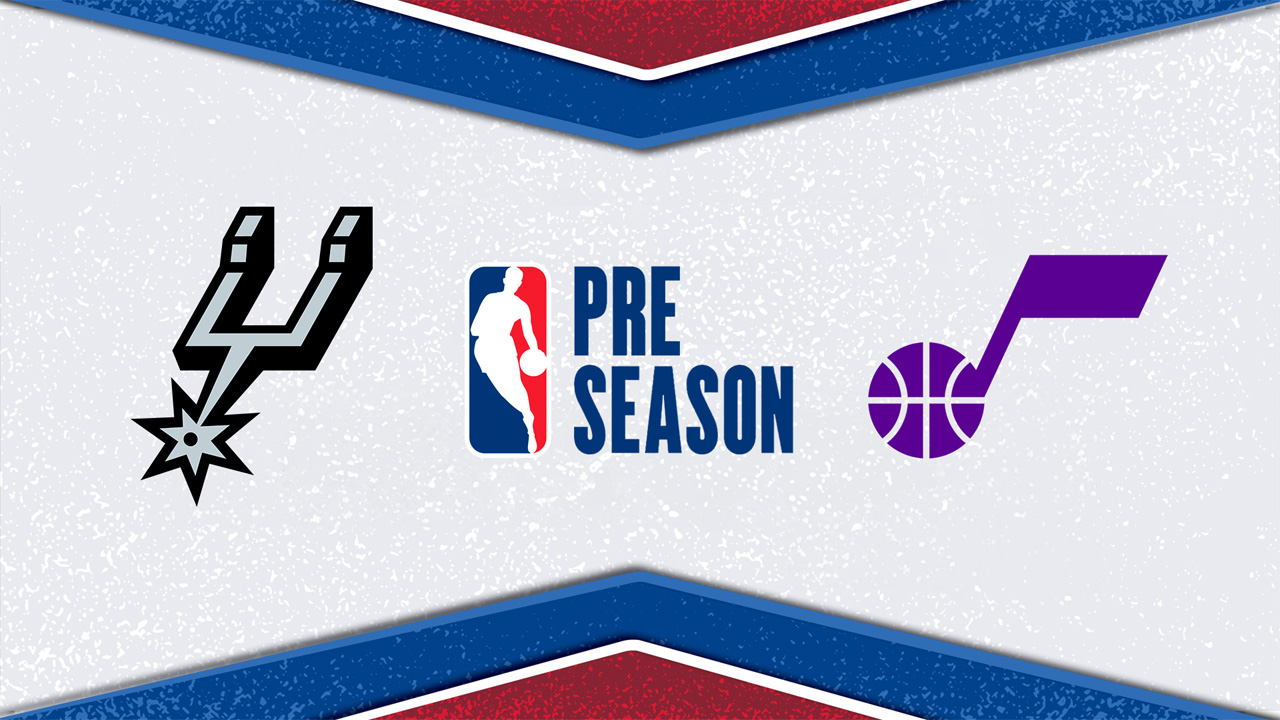 San Antonio Spurs vs Utah Jazz poster