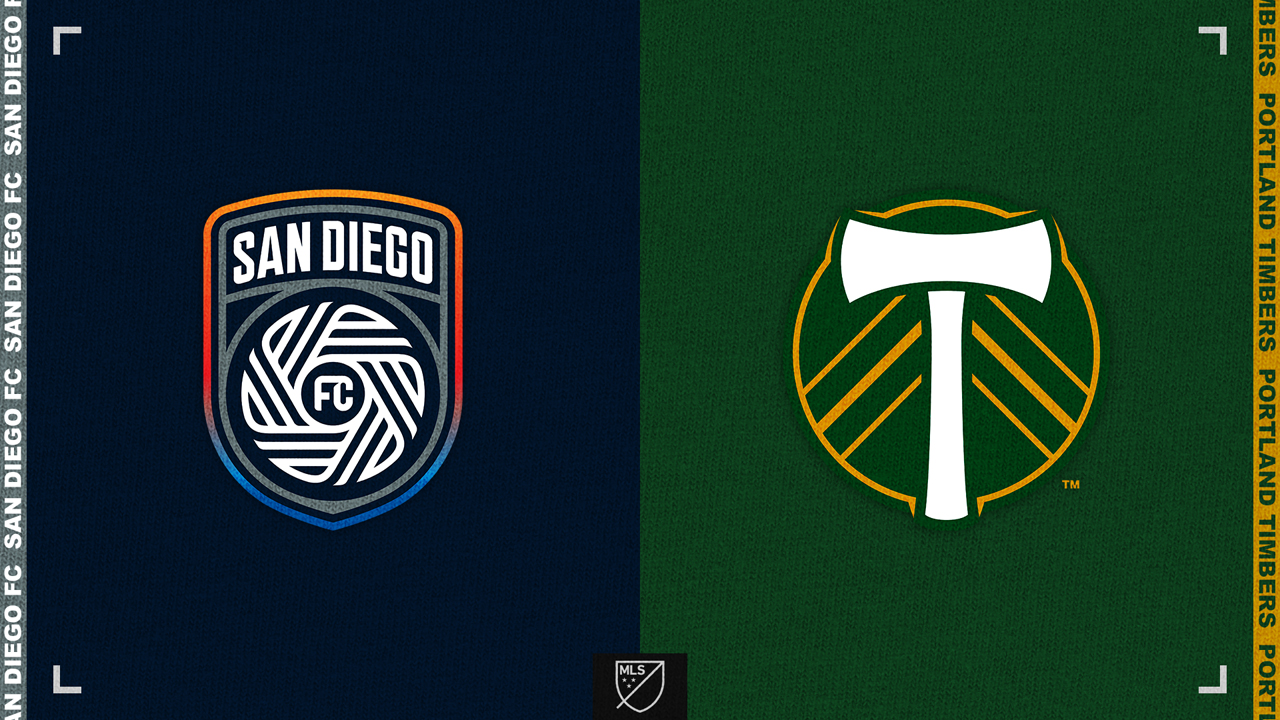 San Diego FC vs Portland Timbers poster