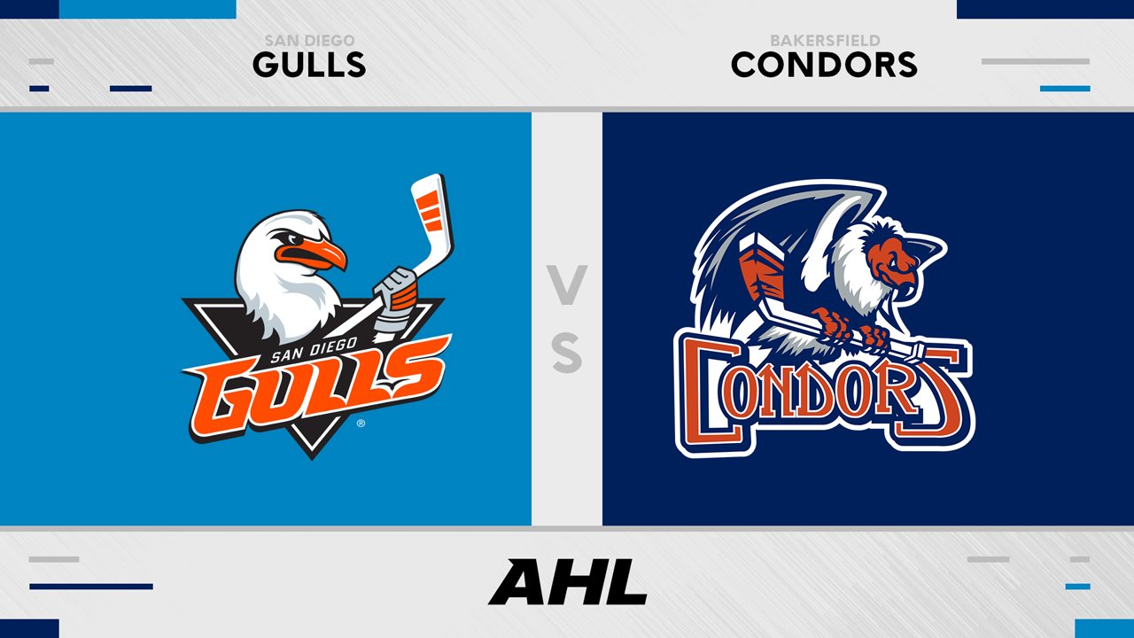 San Diego Gulls vs Bakersfield Condors poster San Diego Gulls vs Bakersfield Condors poster