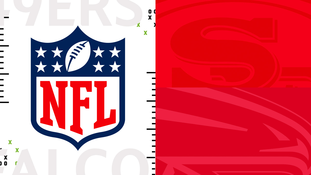 San Francisco 49ers vs Atlanta Falcons poster