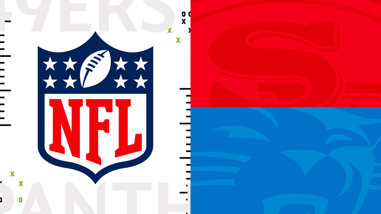 San Francisco 49ers vs Carolina Panthers poster San Francisco 49ers vs Carolina Panthers poster