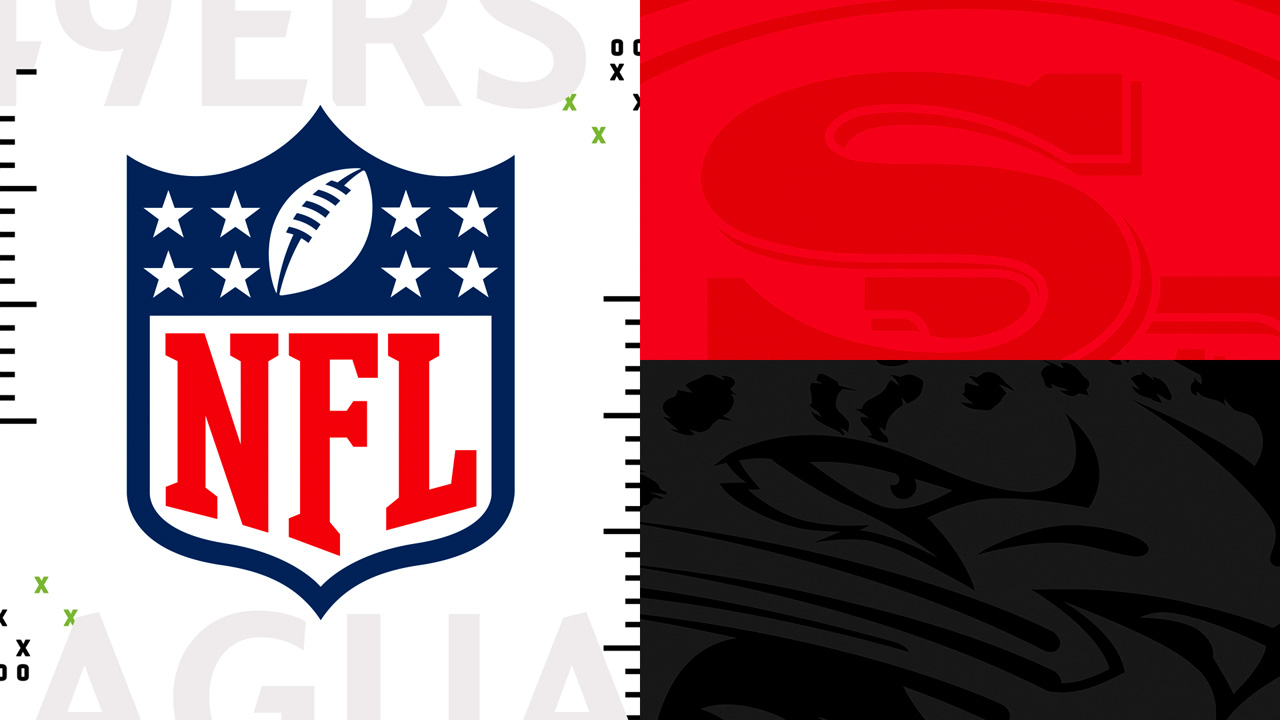 San Francisco 49ers vs Jacksonville Jaguars poster San Francisco 49ers vs Jacksonville Jaguars poster