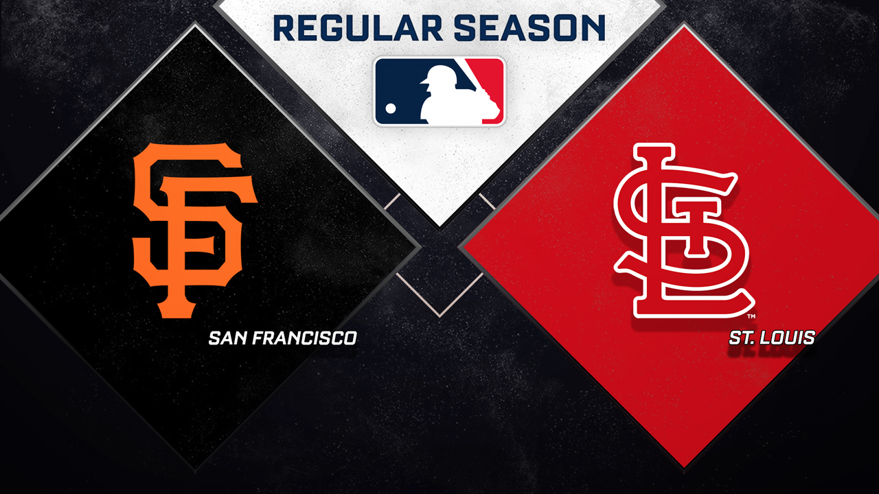 San Francisco Giants vs St. Louis Cardinals poster