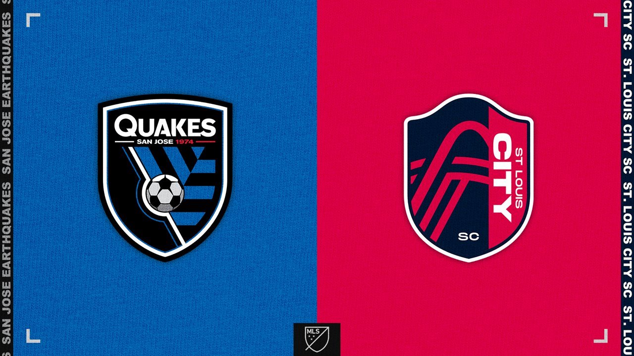 San Jose Earthquakes vs St. Louis City SC poster