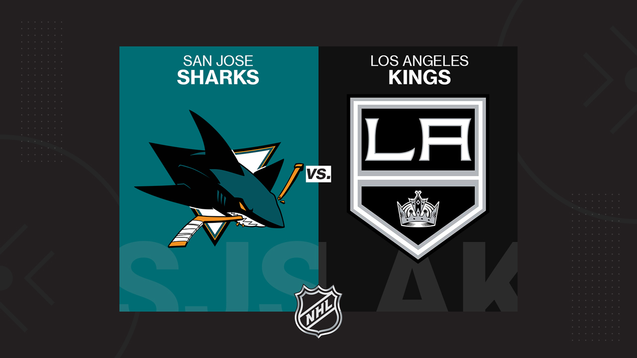 San Jose Sharks vs Los Angeles Kings poster