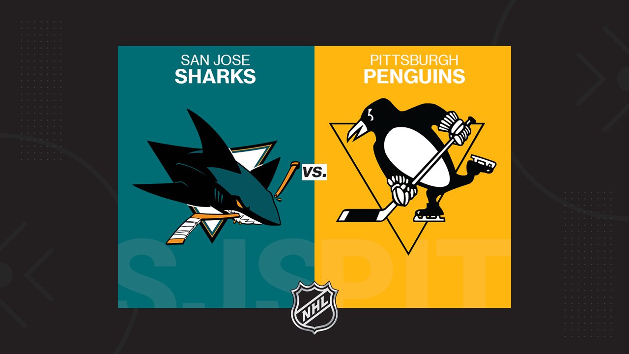 San Jose Sharks vs Pittsburgh Penguins poster