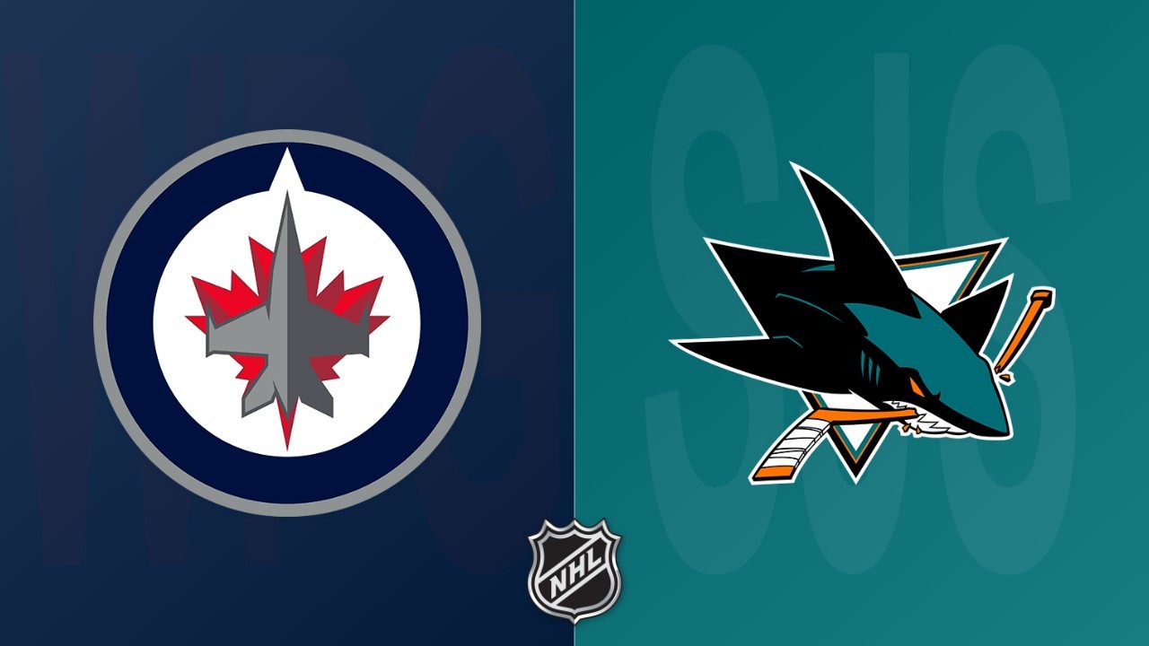 San Jose Sharks vs Winnipeg Jets poster