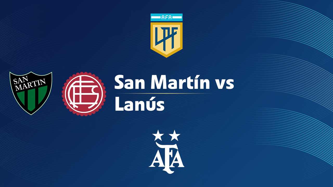 San Martín de San Juan vs Lanús poster