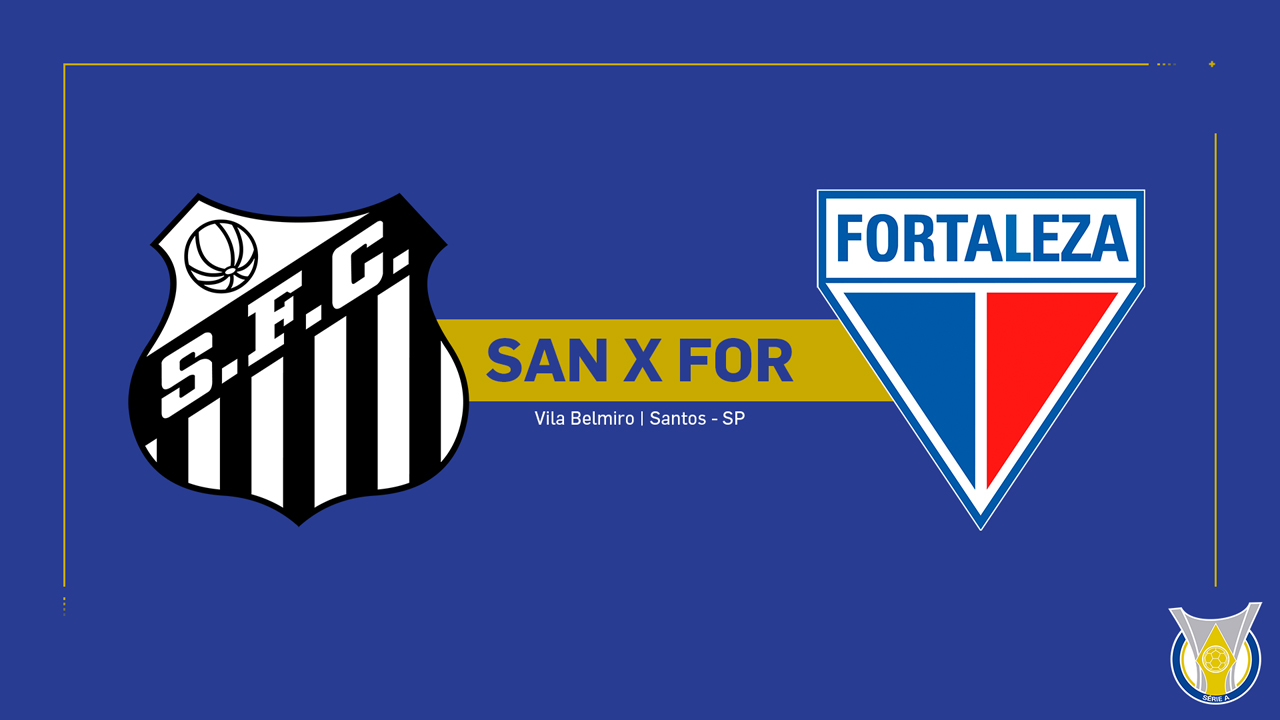 Santos vs Fortaleza poster