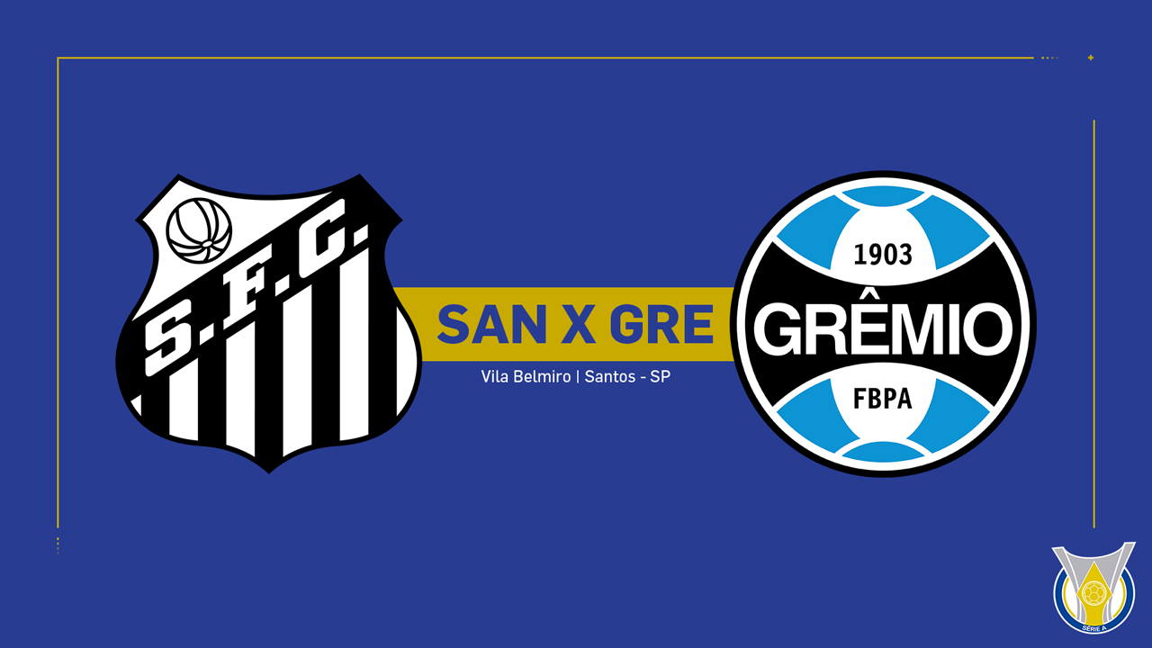 Santos vs Grêmio poster