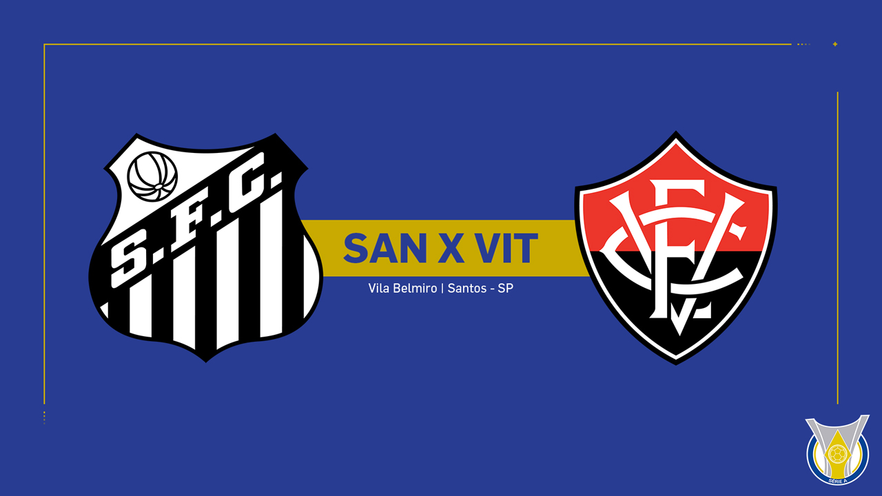 Santos vs Vitória poster