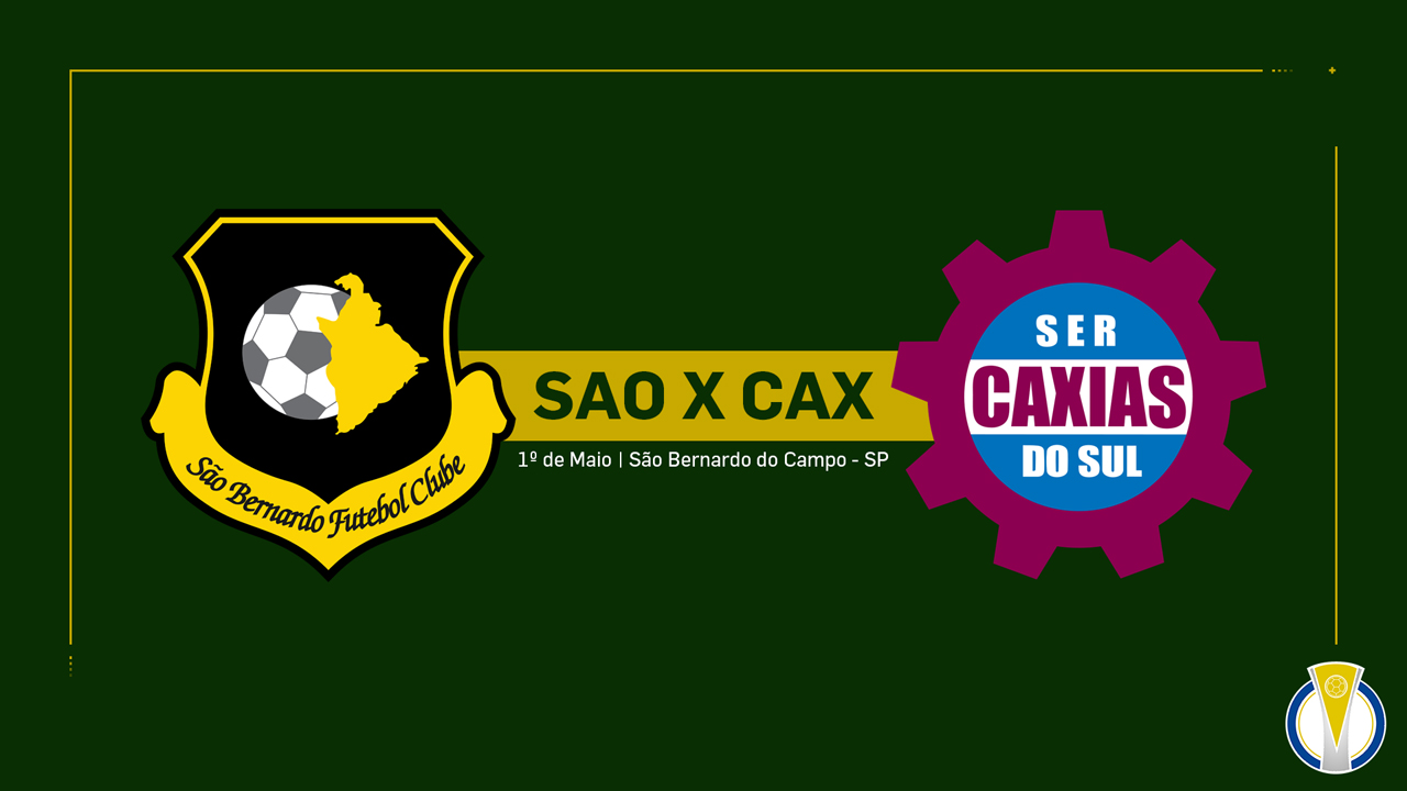 São Bernardo vs Caxias poster São Bernardo vs Caxias poster