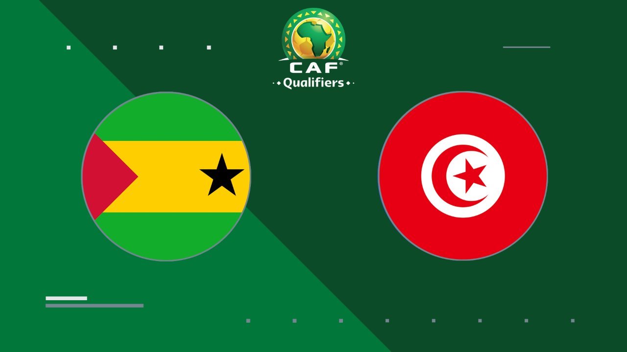 São Tomé and Príncipe vs Tunisia poster São Tomé and Príncipe vs Tunisia poster
