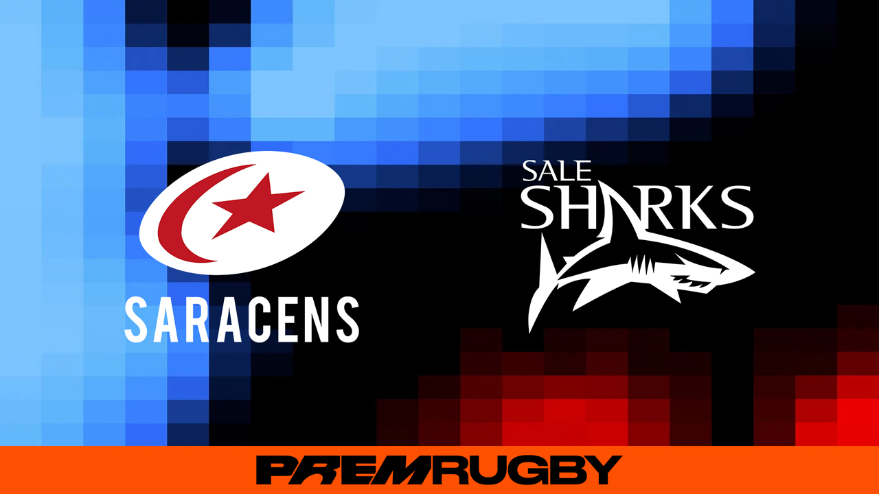 Saracens vs Sale Sharks poster