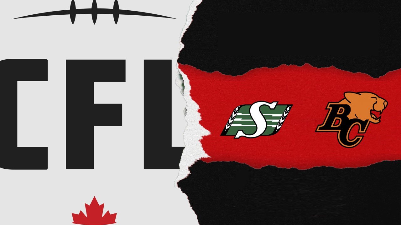 Saskatchewan Roughriders vs BC Lions poster